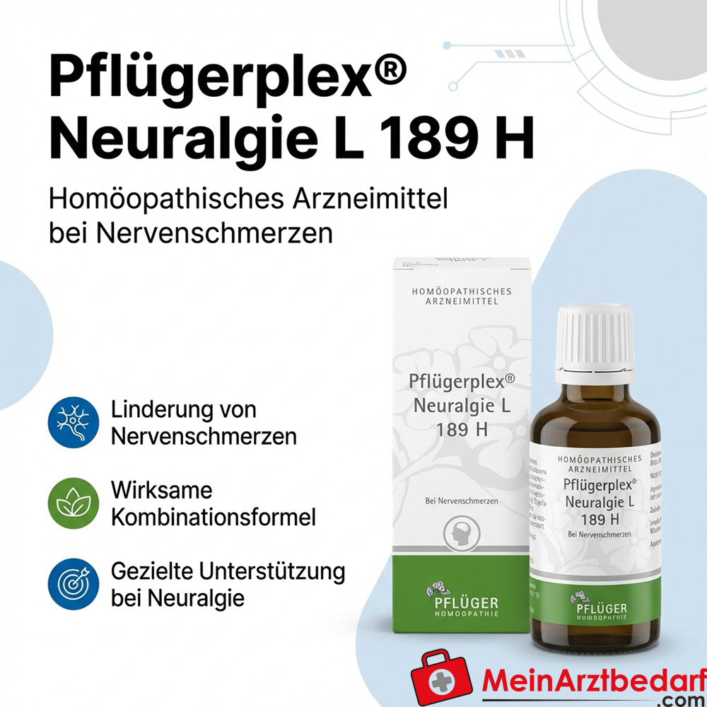 Pflügerplex Neuralgie L 189 H combinatiehomeopathisch middel oplossing 50 ml