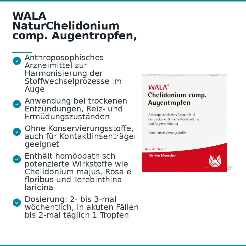 WALA Belladonna e fructibus oogdruppels, 5 x 0,5 ml