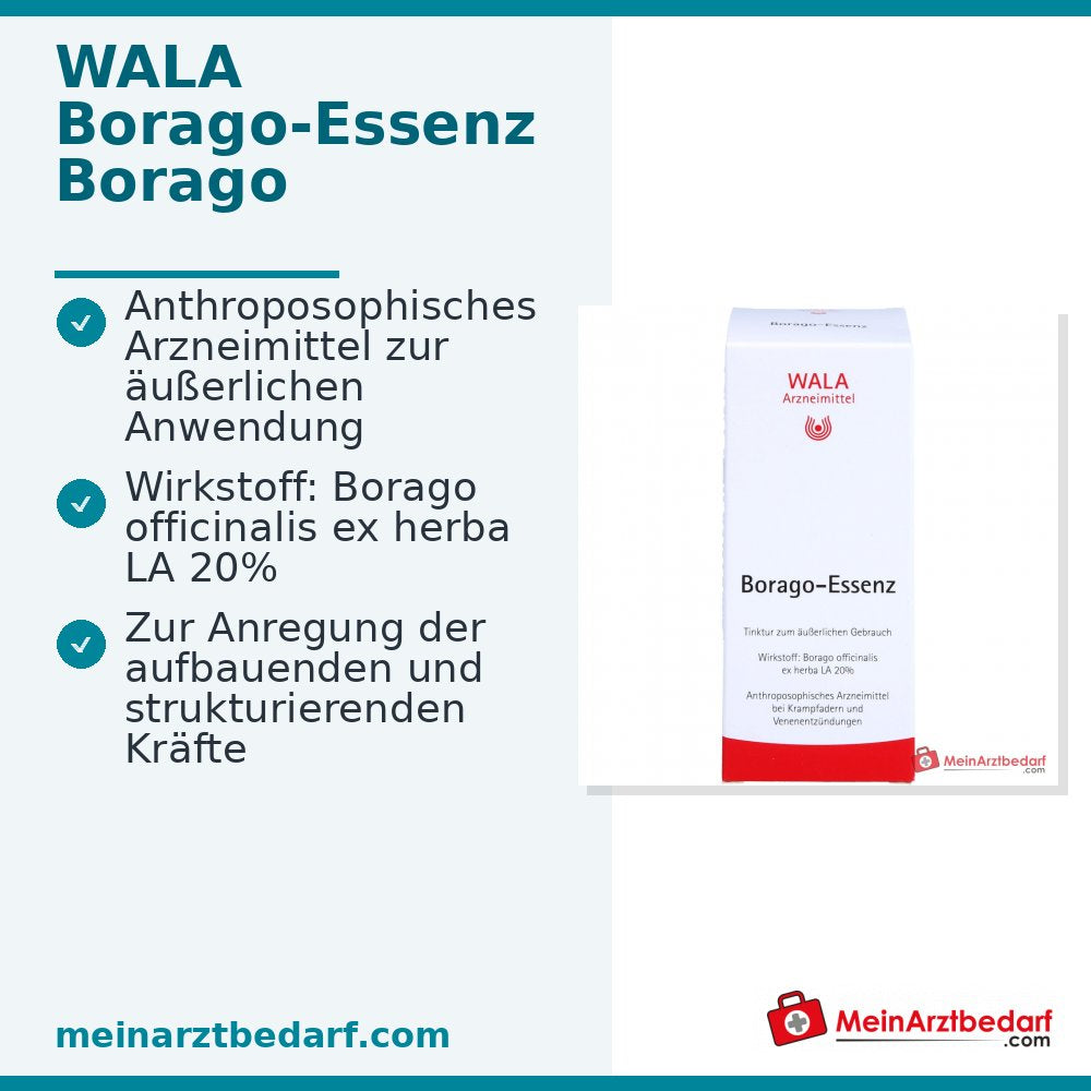 WALA Borago-Essenz Borago officinalis tinctuur, 100 ml