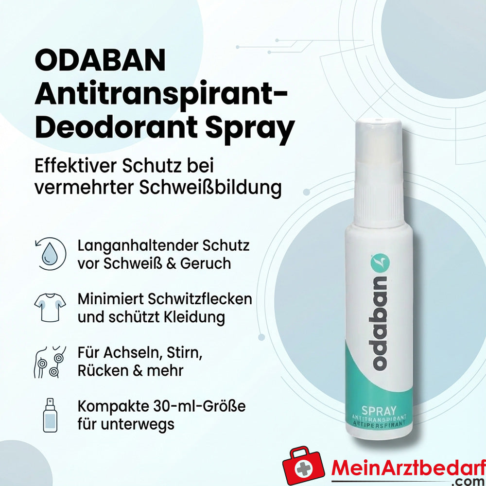 ODABAN Déodorant anti-transpirant en spray 30 ml