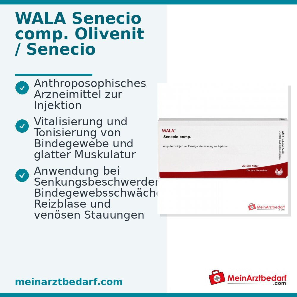 Ampułki WALA Senecio comp., 10 szt.