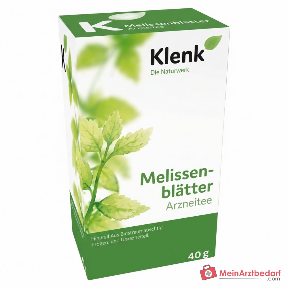 Klenk citroenmelisse bladeren thee 1000 mg theeaftreksel
