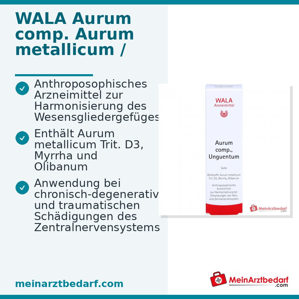 WALA Aurum comp. Unguentum Salbe, 30 g