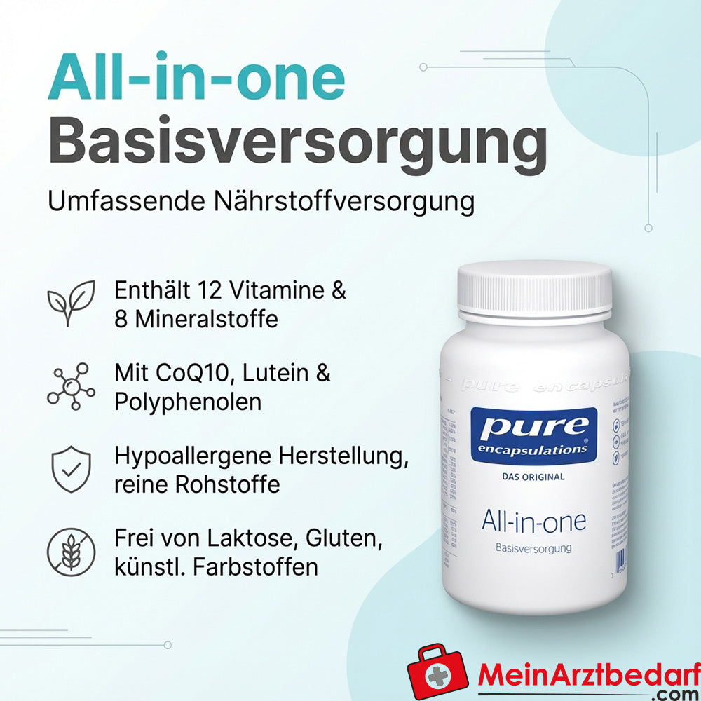 Pure Encapsulations Complexe minéral multivitaminé tout-en-un 60 gélules