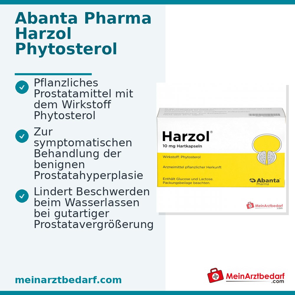 Abanta Pharma Harzol fitosteroli capsule rigide, 100 pz.