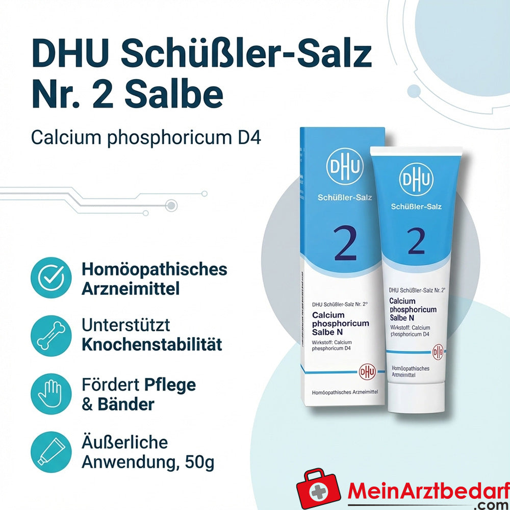 DHU Biochemie Nr.2 Calcium phosphoricum D4 Salbe 50 g
