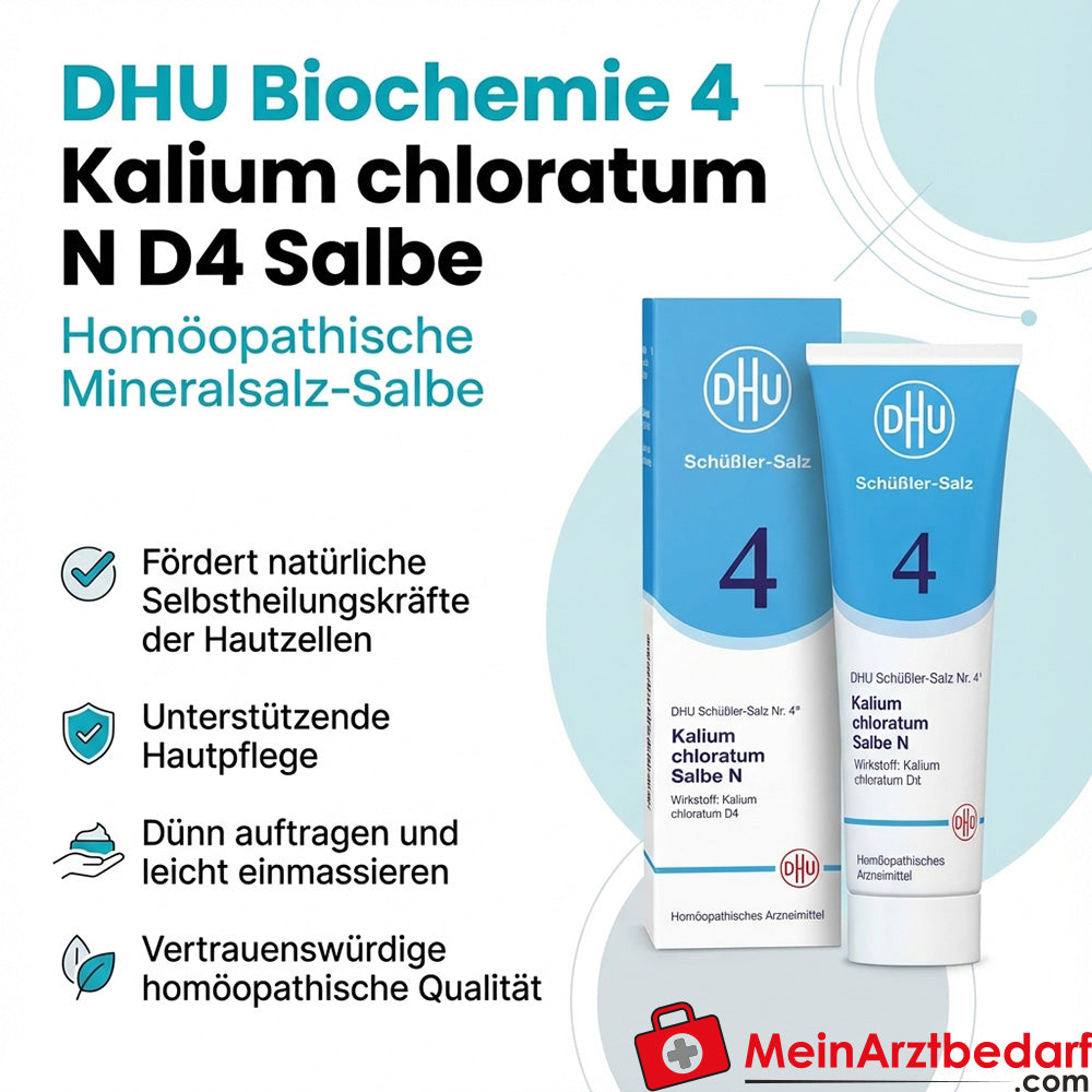 DHU Bioquímica 4 Clorato potásico D4 Pomada