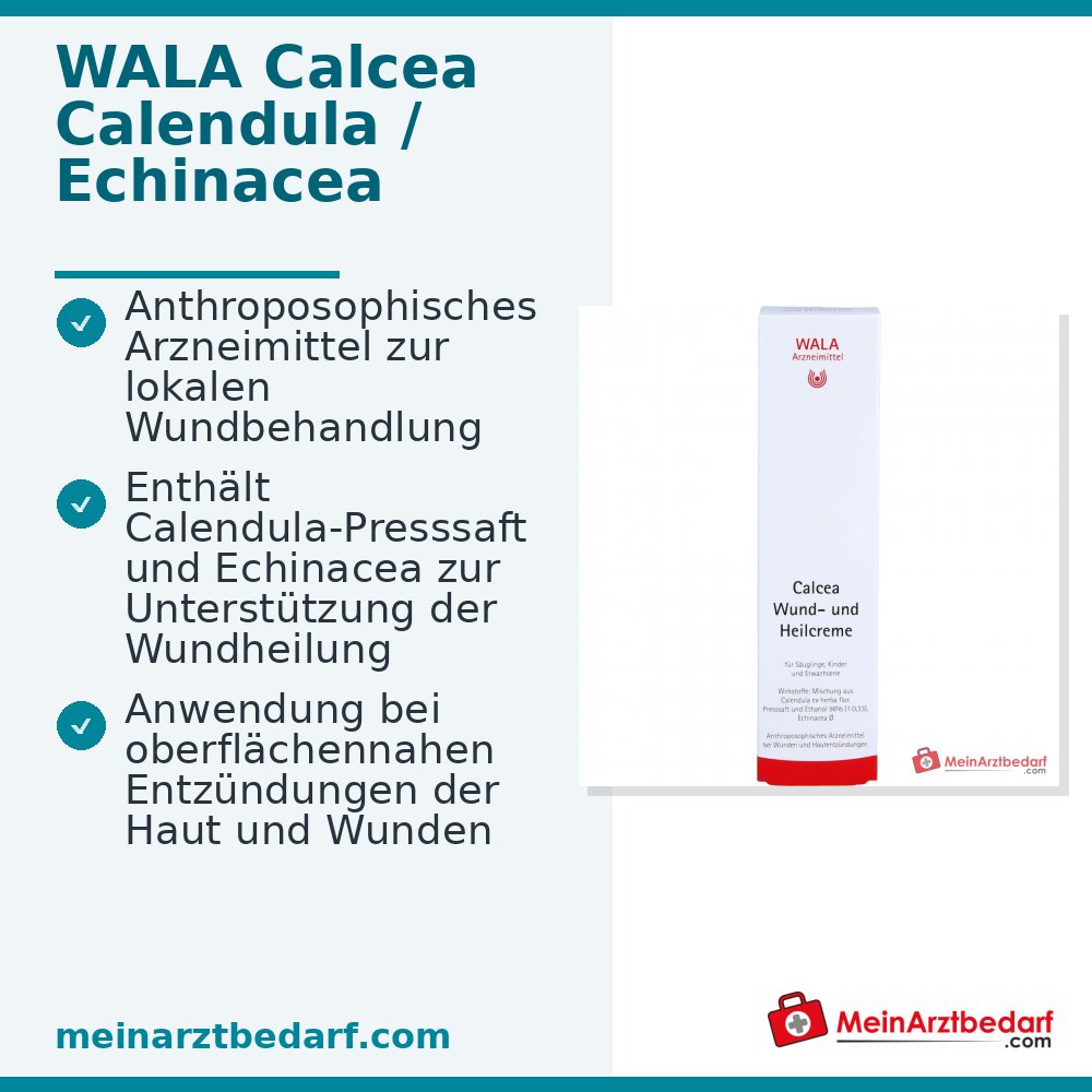 WALA Calcea Crème pour blessures et cicatrisante, 100 g
