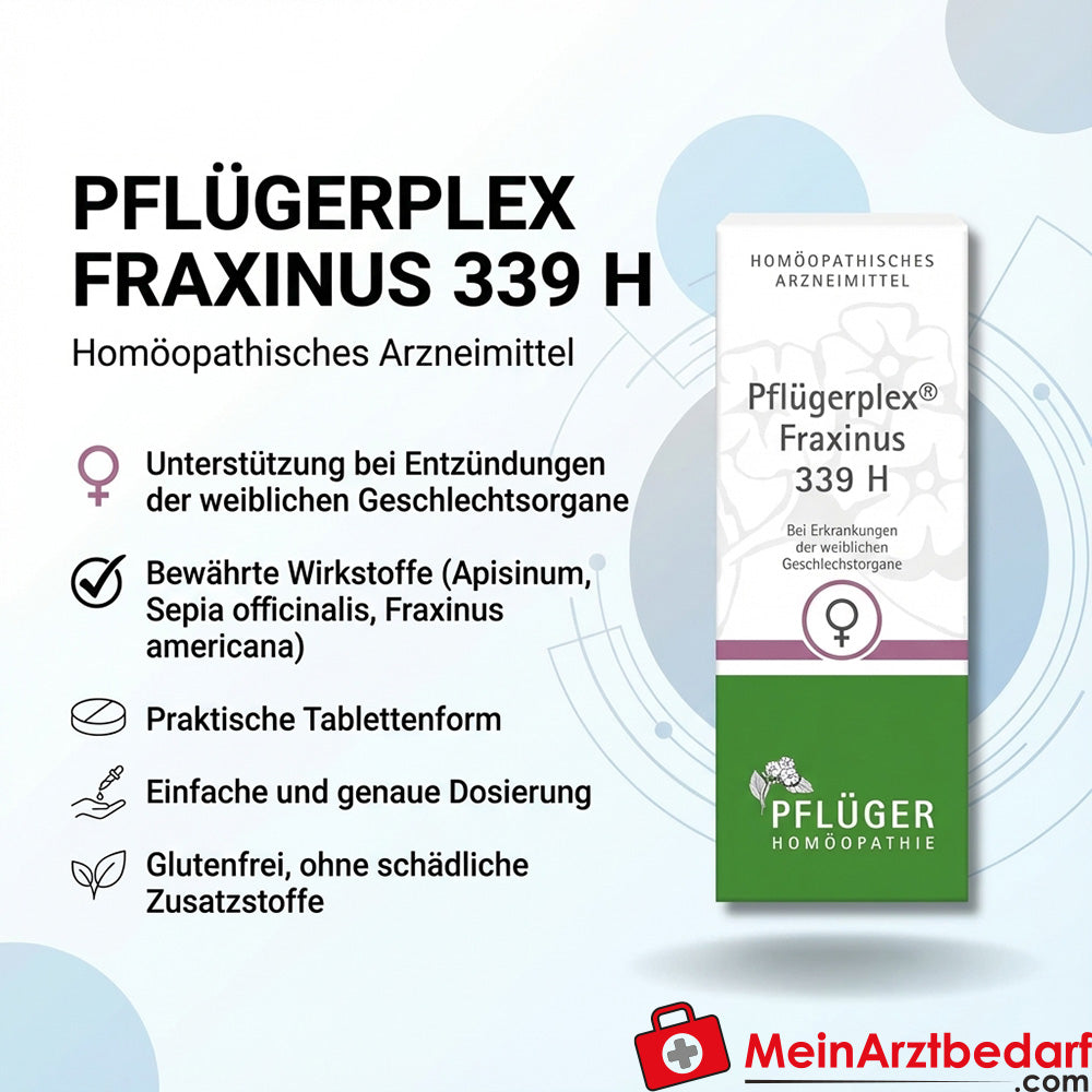 Pflügerplex Fraxinus 339 H medicinale omeopatico Compresse