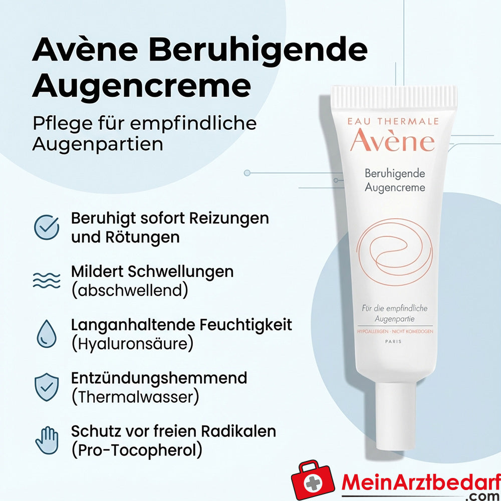 Avène Verzachtende Oogcrème met Hyaluronzuur 10 ml