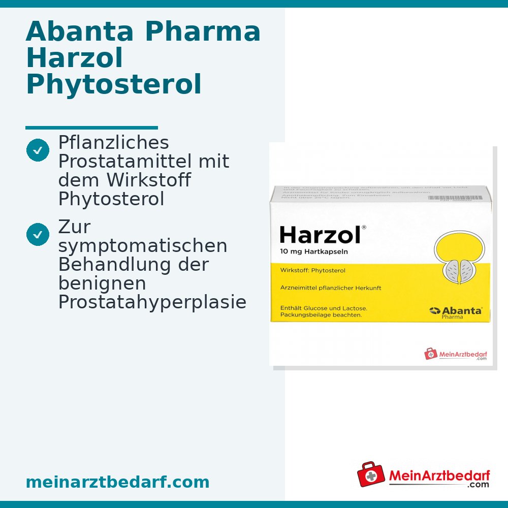 Abanta Pharma Harzol fitosteroli capsule rigide, 100 pz.