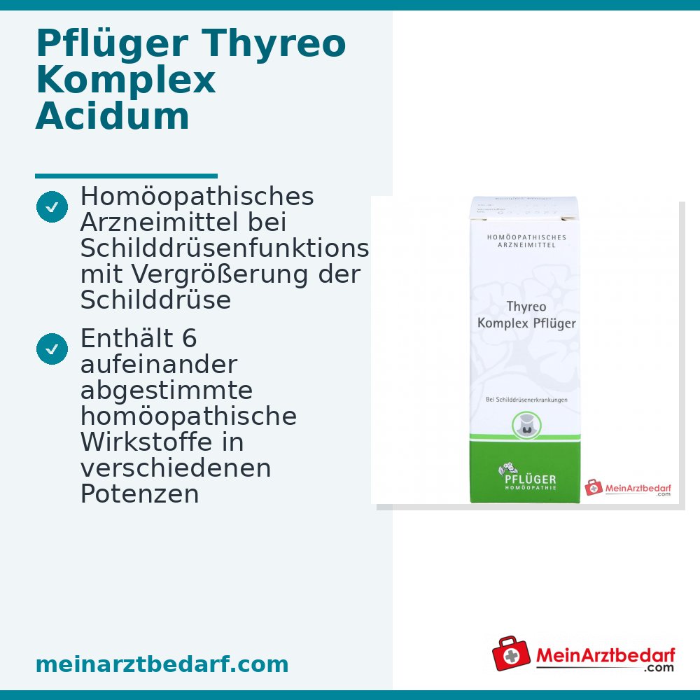 Pflüger Thyreo Komplex Gotas con Fucus D2 y Ephedra D3 50 ml