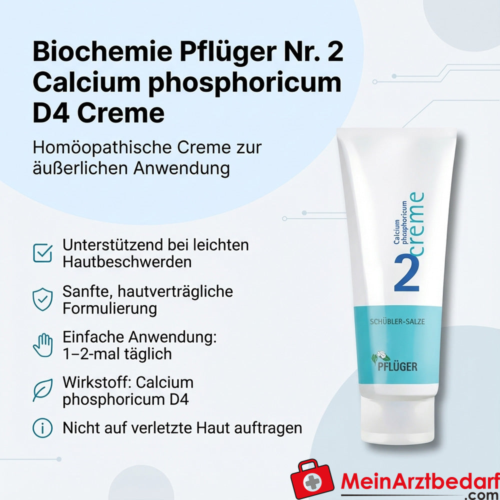 Biochemie Pflüger Nr. 2 Calcium phosphoricum D4 Creme