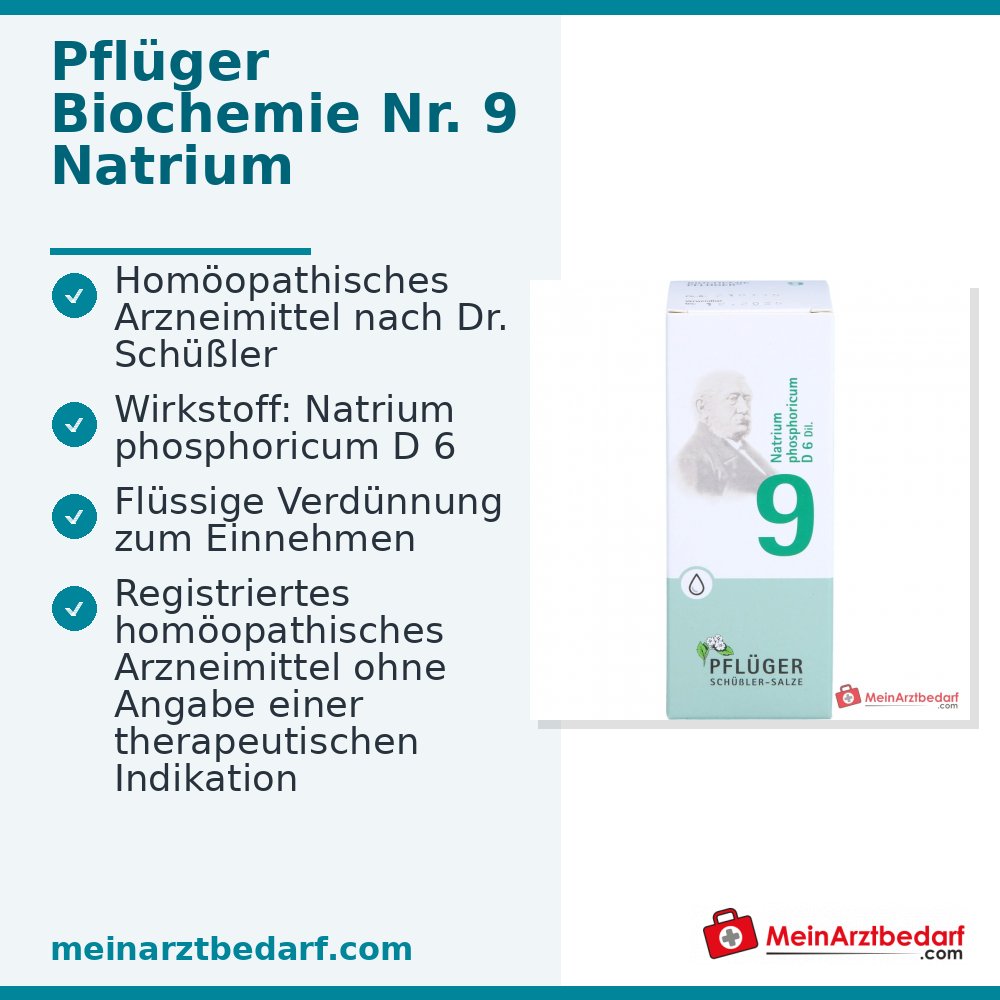 Biochimica Pflüger n. 9 Natrium phosphoricum D6 gocce 10 ml
