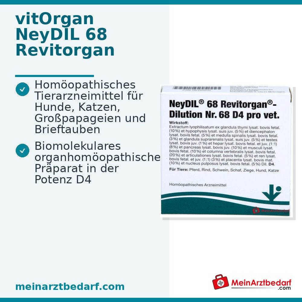 NeyDIL nr. 68 D4 pro vet 1 µg/ml oplossing voor injectie 5 x 2 ml
