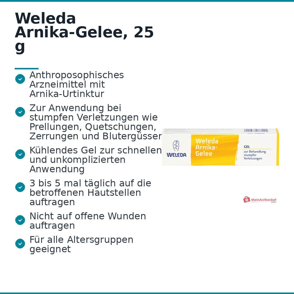 Weleda Żel z arniką, 25 g