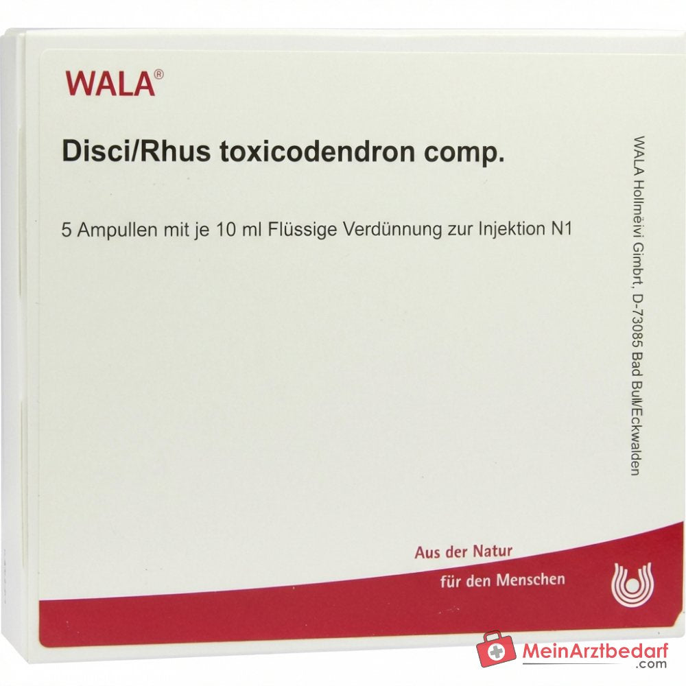 Distorsaal 13 dierenarts Rhus toxicodendron Dil. C30 Injectieampullen 4×10×2 ml