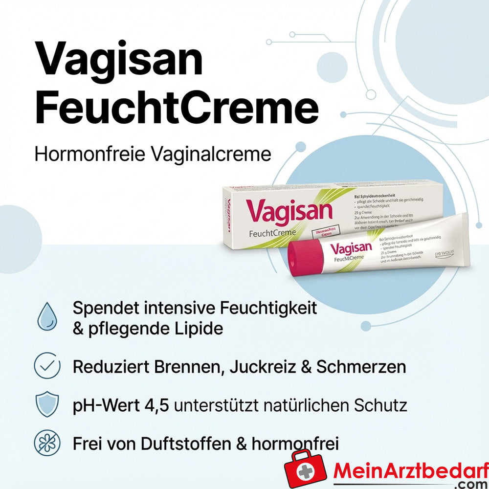 Vagisan Crema Idratante Sodio DL-lattato Crema Vaginale 25 g