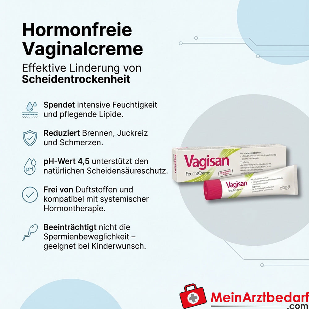 Vagisan Crema Idratante Sodio DL-lattato Crema Vaginale 25 g