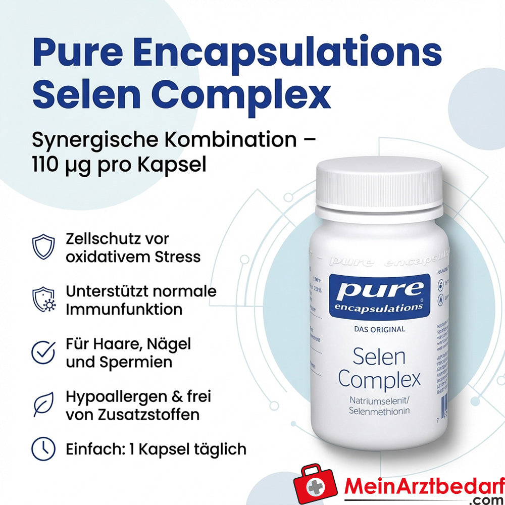 Pure Encapsulations Seleniumcomplex 110 µg seleniumcapsules