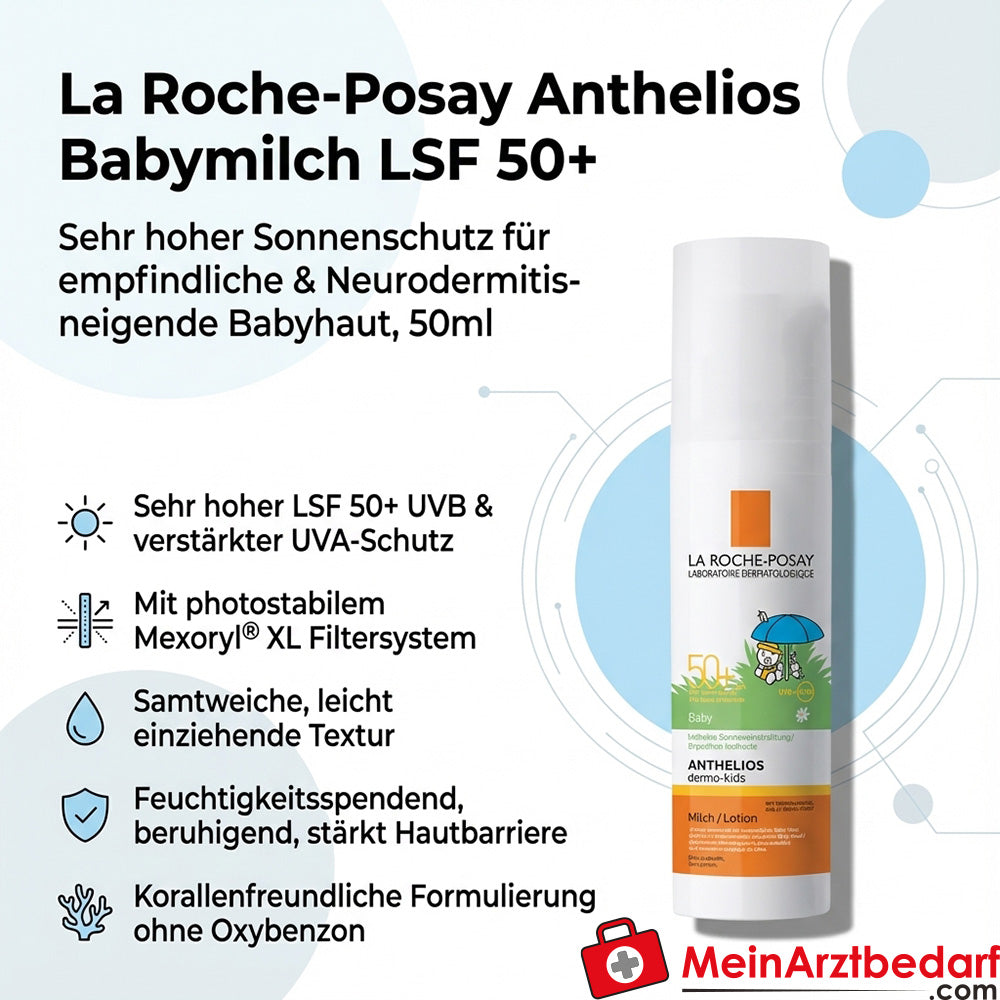 La Roche Roche Anthelios Babymelk SPF 50+ Zonnemelk 50 ml