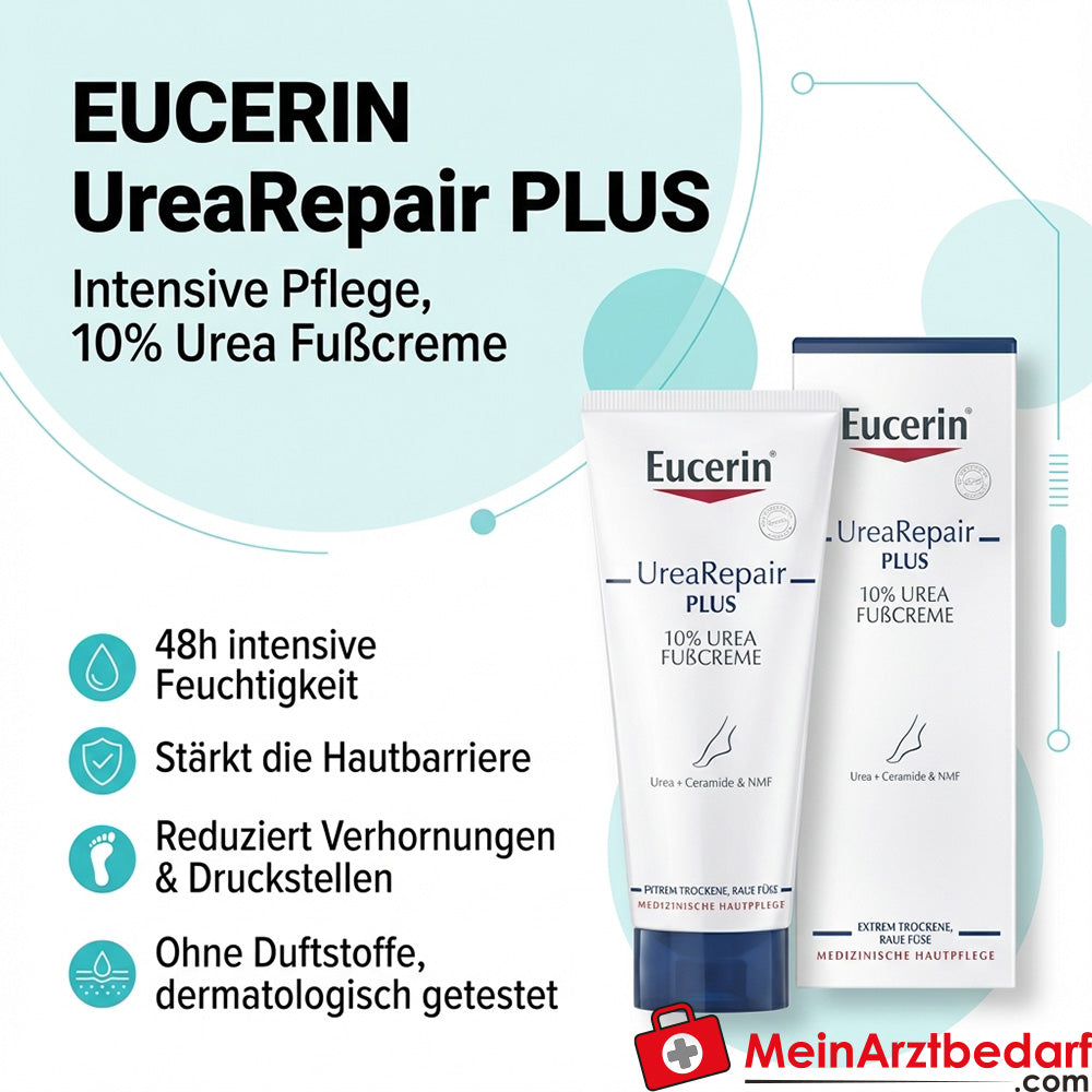 Eucerin UreaRepair PLUS Krem do stóp 10% mocznika 100 ml