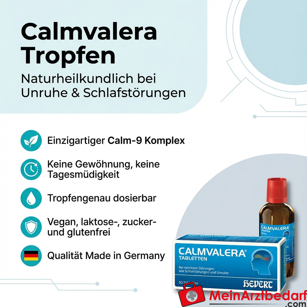 Krople Calmvalera Calm-9-Complex (9 aktywnych składników) 30 ml