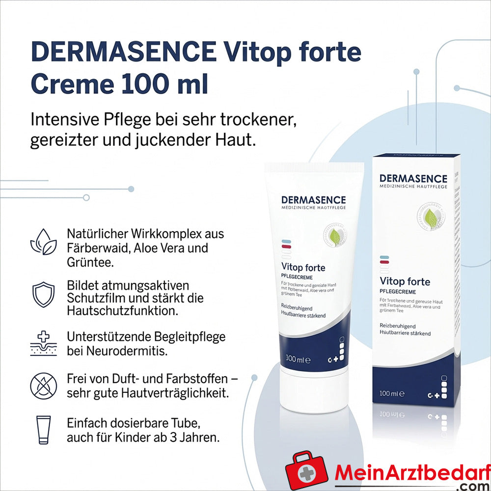 DERMASENCE Vitop forte crème 100 ml