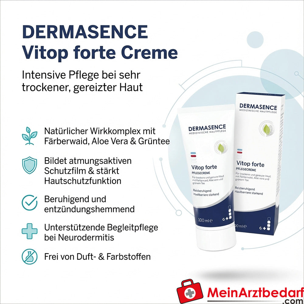 DERMASENCE Vitop forte crème 100 ml