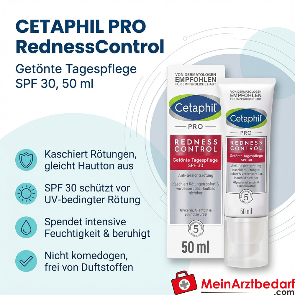 CETAPHIL PRO RednessControl krem koloryzujący na dzień SPF 30 50 ml