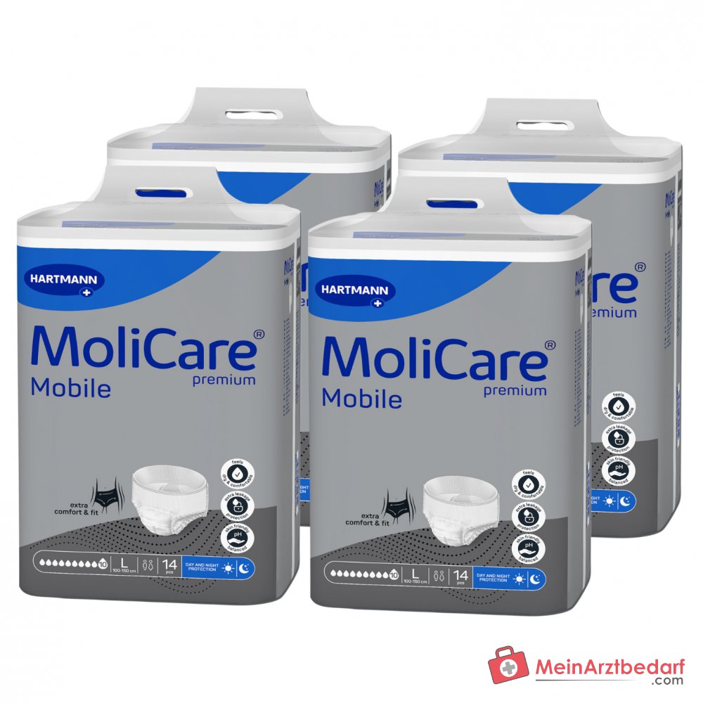 MoliCare Premium Mobile 8 Tropfen Einweghose XL, 56 St.