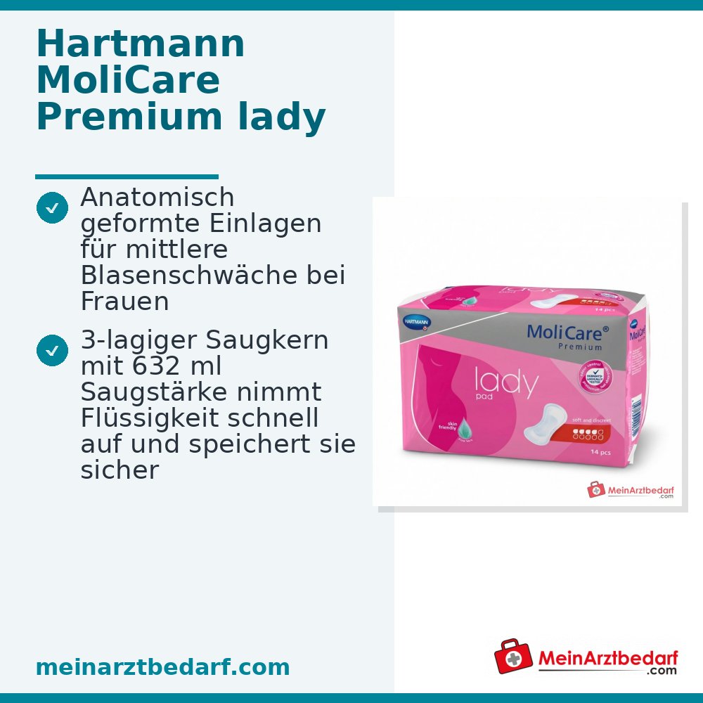 MoliCare Premium damesonderlegger 3,5 druppel inzetstuk