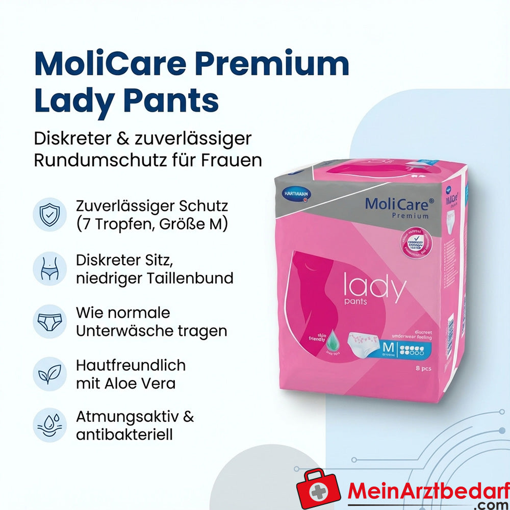 MoliCare Premium Damesbroekje 7 druppels maat M Incontinentiebroekje