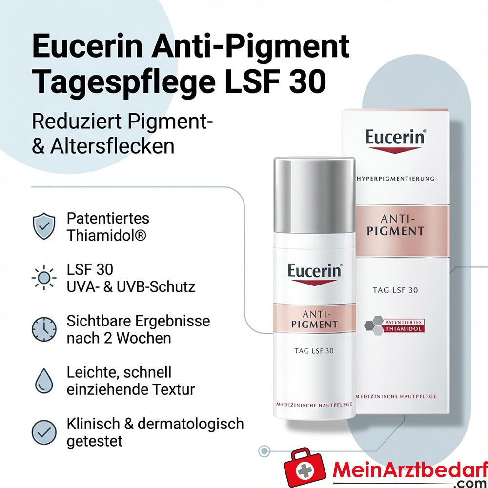 Eucerin Anti-Pigment Day Care SPF 30 Krem z tiamidolem 50 ml