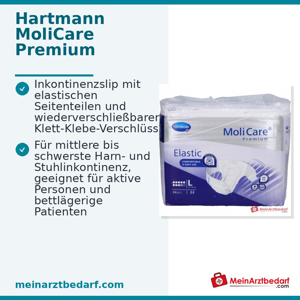 MoliCare Premium Elastic majtki chłonne 9 kropli rozmiar L