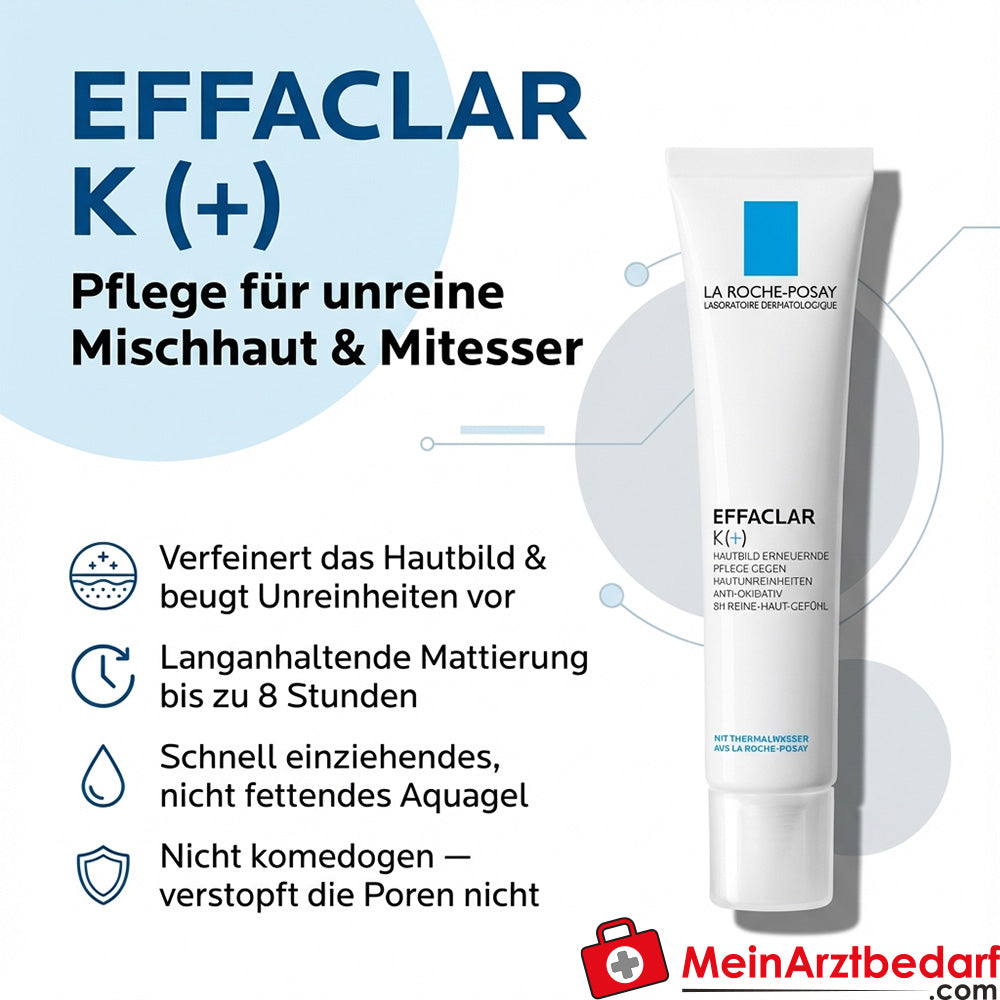 La Roche Effaclar K(+) salicylzuur aquagel 40 ml