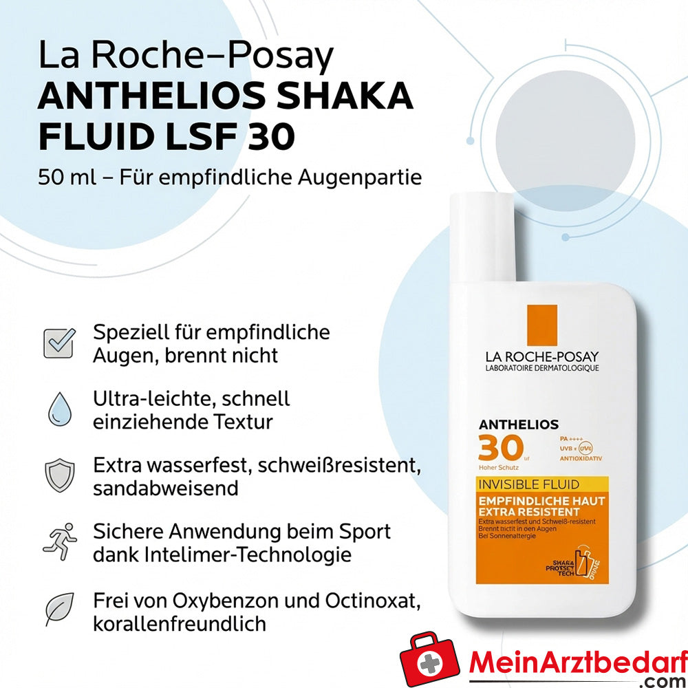 La Roche Roche Anthelios Shaka Fluid SPF 30 Zonnebrand 50 ml