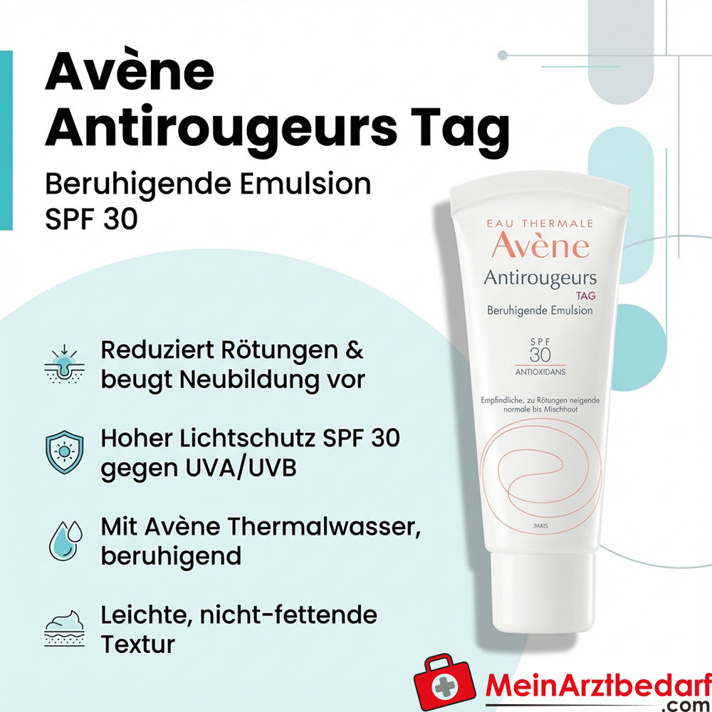 Avène Antirougeurs Tag Beruhigende Emulsion SPF 30 40 ml