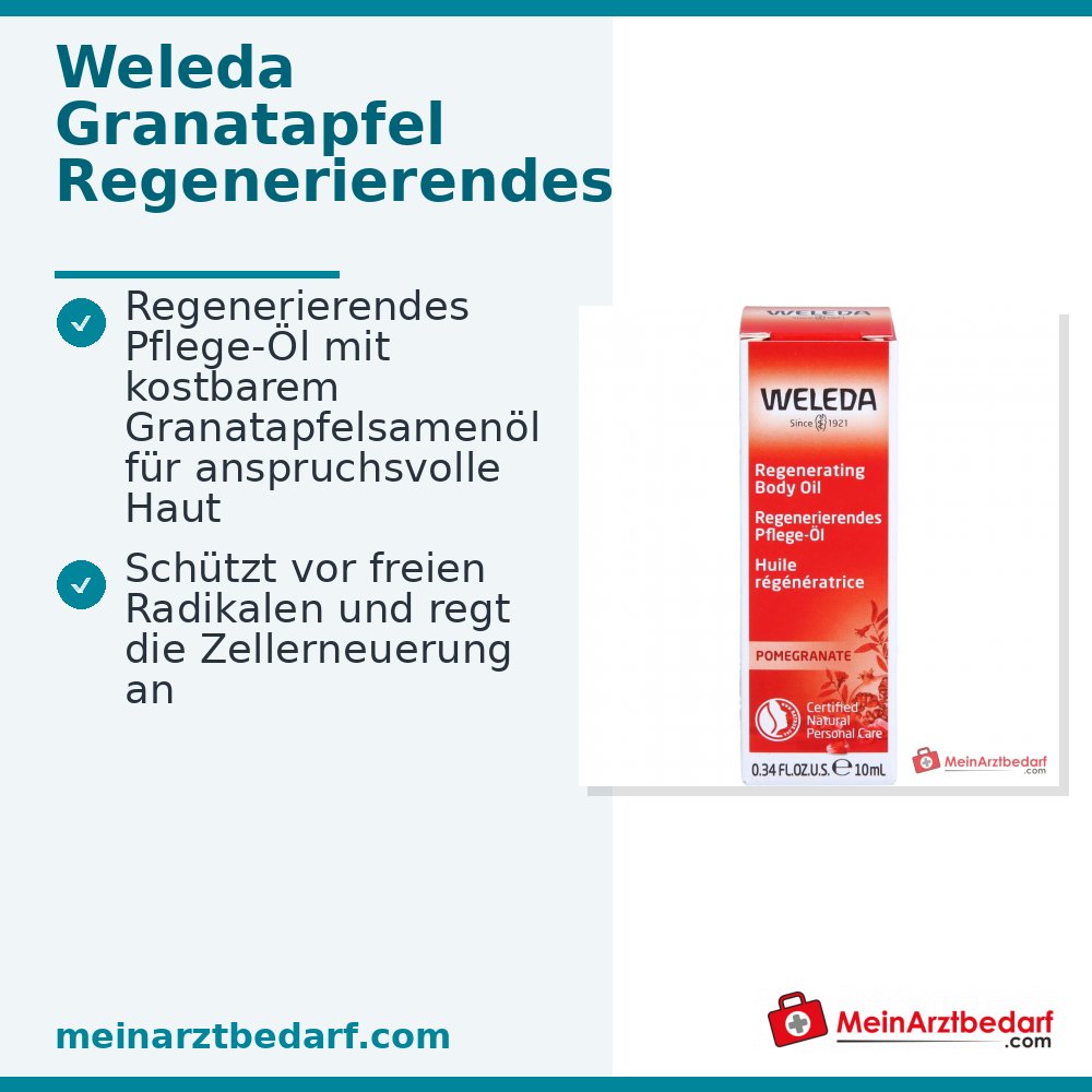 Olio rigenerante al melograno Weleda