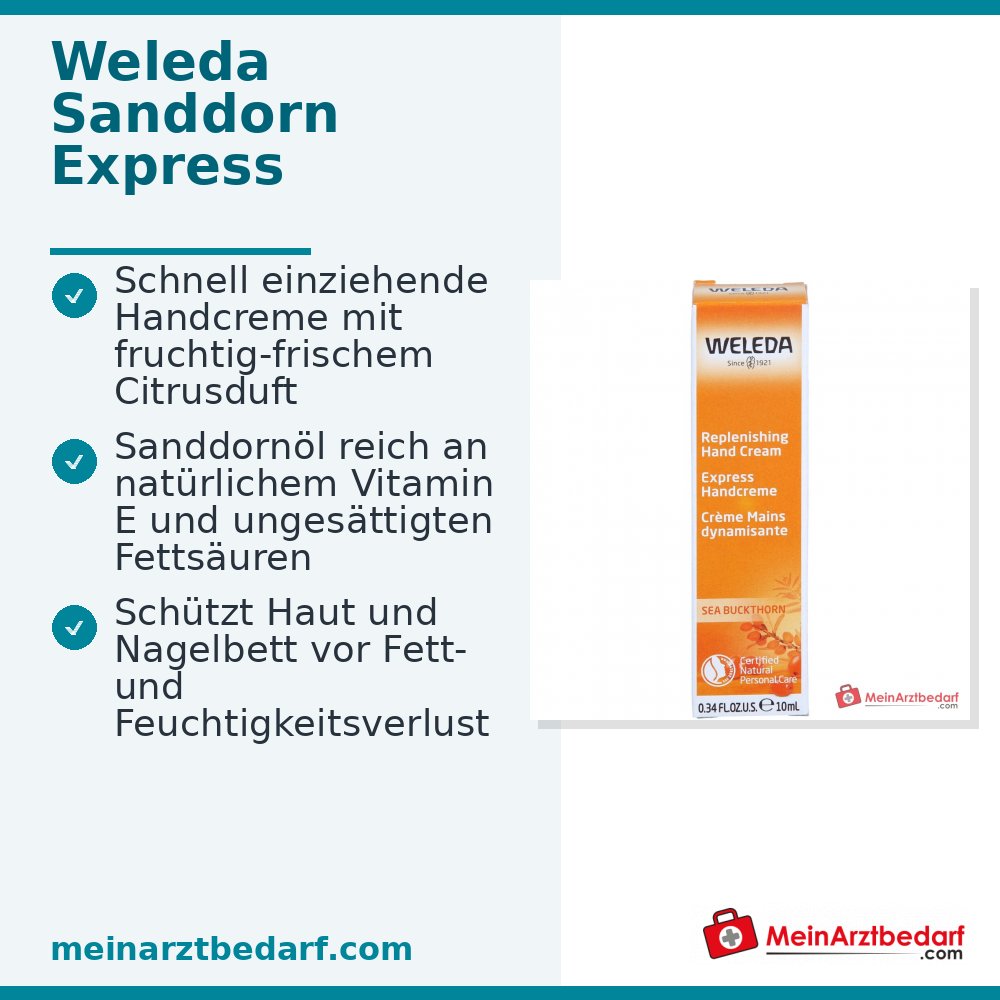 Weleda Sanddorn Express Handcreme