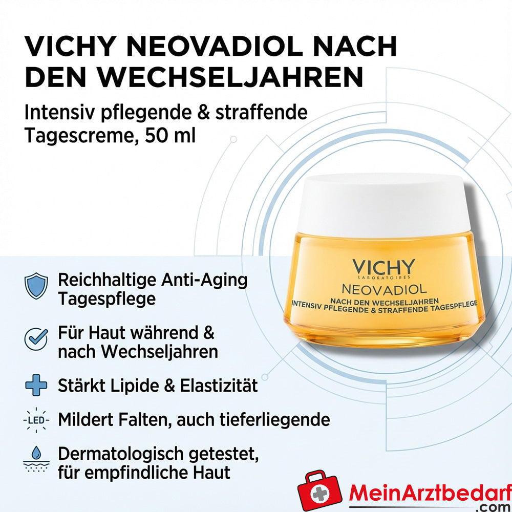 Vichy Neovadiol Intensiv Pflegende und Straffende Tagescreme mit Proxylane und Niacinamid 50 ml