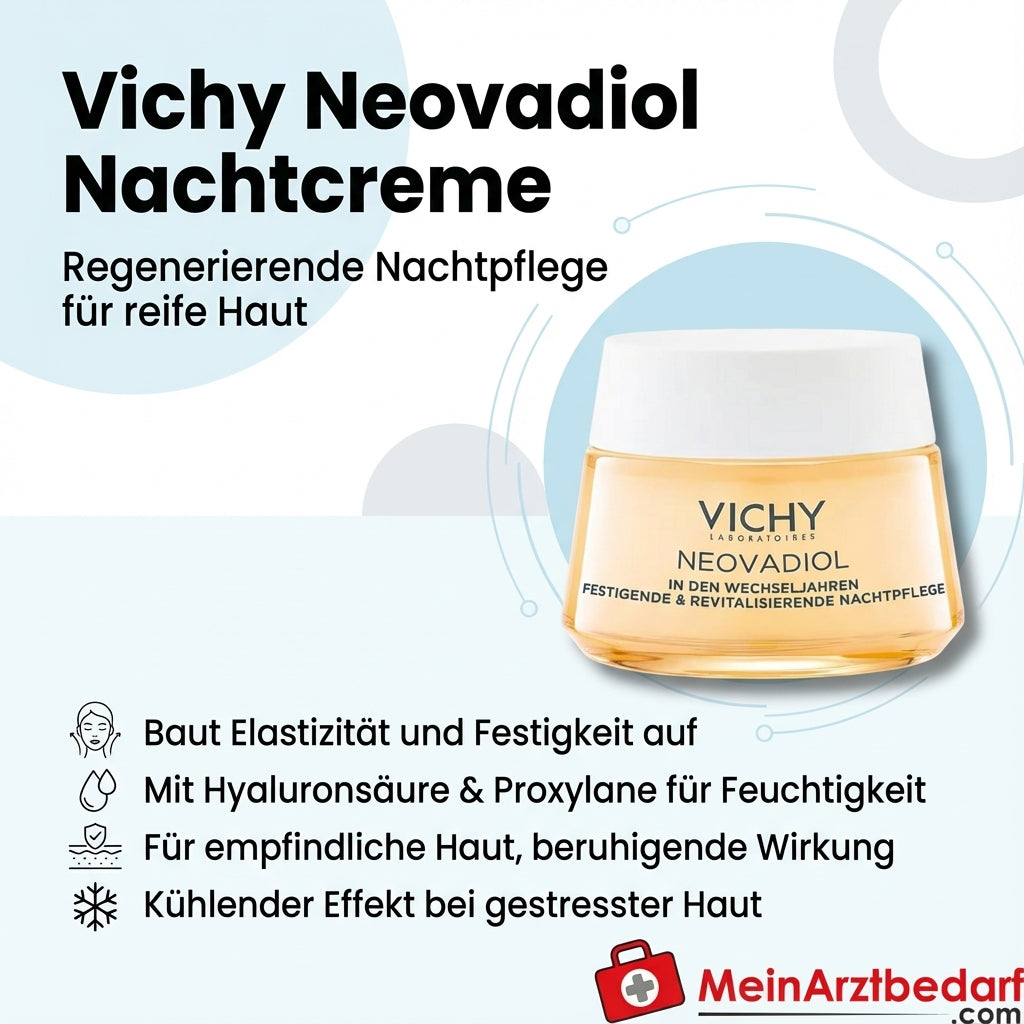 Vichy Neovadiol Crema Notte Rassodante con Acido Ialuronico e Proxilano 50 ml