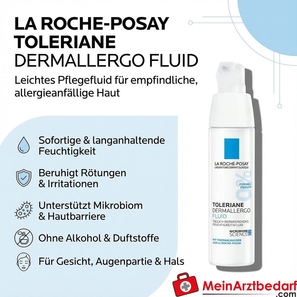 La Roche Roche Toleriane Dermallergo Fluid Neurosensine 40 ml