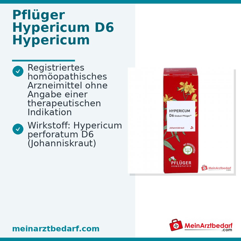 Pflüger Hypericum D6 globules 10 g
