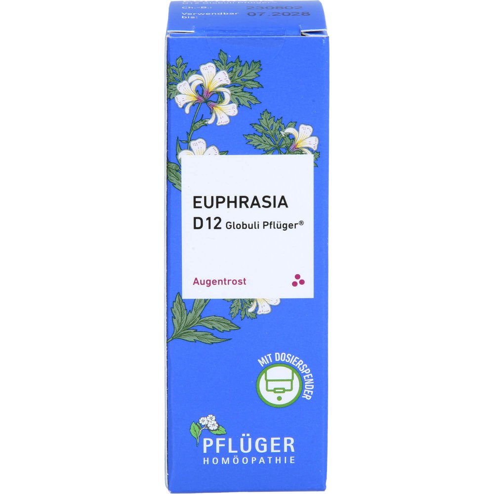Pflüger Euphrasia D12 granulki 10 g