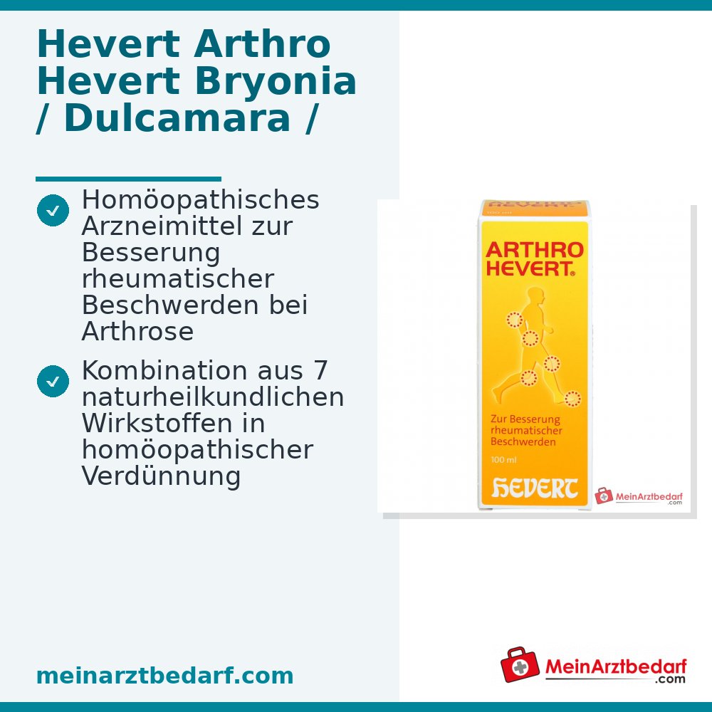 Hevert Arthro druppels, 100 ml