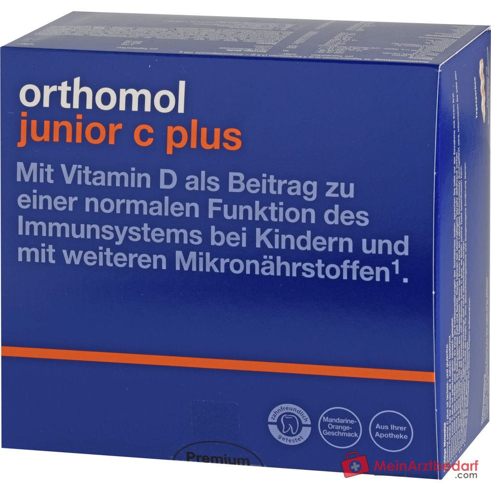 Orthomol Junior C plus comprimés à mâcher Mandarine-Orange, 30 pièces.