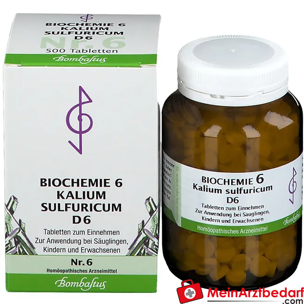 Bombastus Biochemie 6 Kalium sulfuricum D 6 250 mg Tabletten