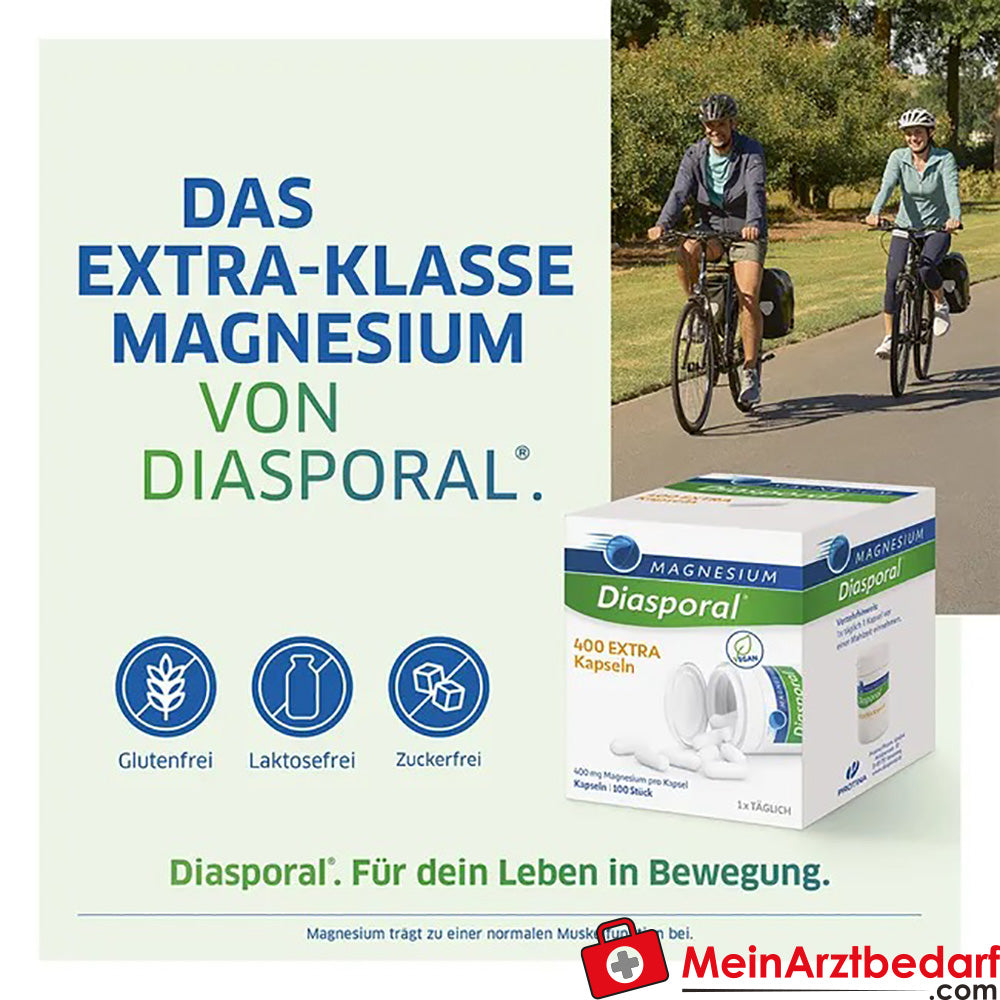 Magnesium-Diasporal® 400 EXTRA Kapseln, 100 St..