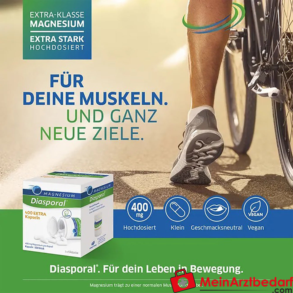 Magnesium-Diasporal® 400 EXTRA Kapseln, 100 St..